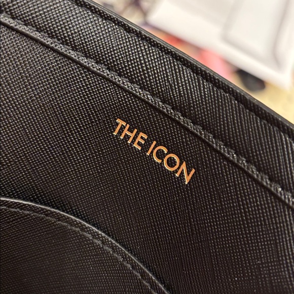 Ted Baker of London Floral Print Tote Bag with Black Handles - Pink Multi - Picture 3 of 5